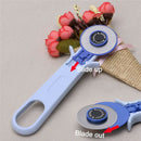 45mm Safe Rotary Cutter Quilters Sewing Quilting Fabric Cutting Craft Tool UPP