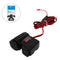 Waterproof 12v/24v Motorcycle USB Charger Power Adapter Socket&Voltmeter Disp Hn