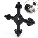 New Amazing 4-Way Universal Chuck Key for Drills Drill Power Presses Tool .