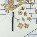 46pcs All Things In The World Label Stickers DIY Diary Album Decor Stickers ES
