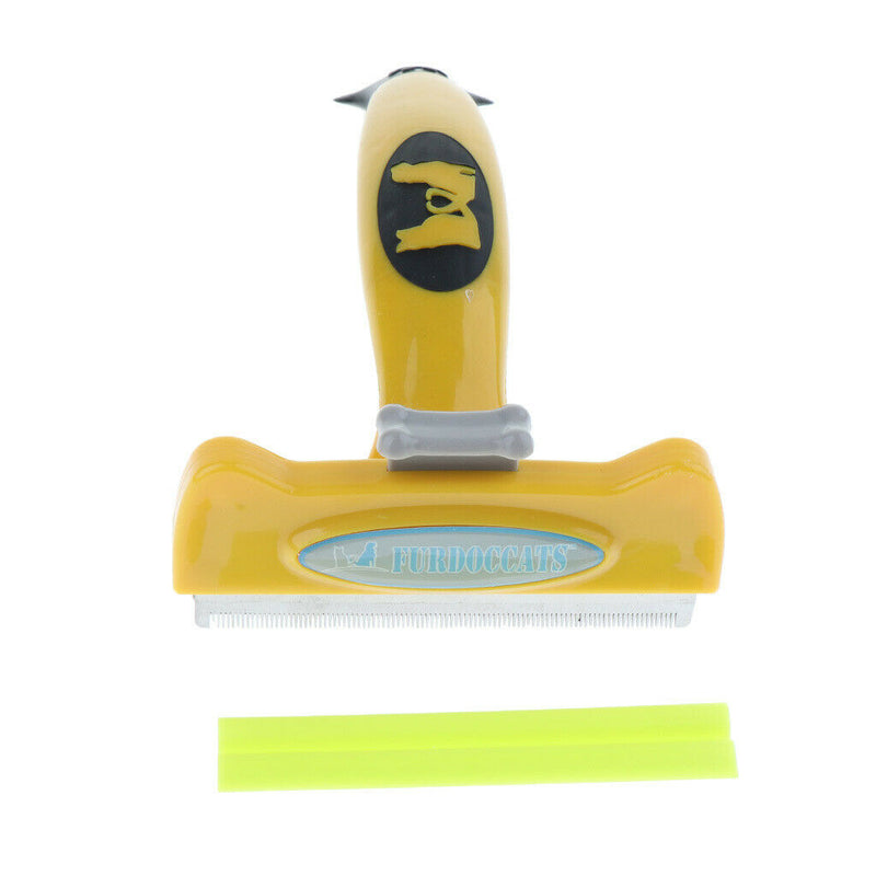 Dog Cat Brush Slicker Pet Grooming Brush Shedding Grooming Tools L Yellow