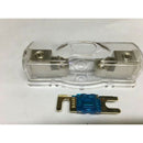 Block Car Fuse Box Holder Stereo Seats Voltage Safe Durable Tool 60A OZ