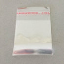 200pcs Durable Resealable Self Adhesive Clear Seal Plastic Packing Bag 5x7cm