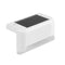 1x Solar Energy Auto Stair LED Light (Milky White Lampshade X4 Color Light)