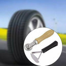 2 pcs Auto Tyre Puncture Repair Tools Patch Ball Bearing Roller Scraper