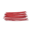 1 set of red copper 30 pcs 24AWG 10CM red color wire electronic wire double