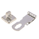 Padlock Hasp Latch Hasp Lock Door Clasp for Doors Cabinets Boxes DIY