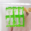 Desiccant bag household wardrobe closet hanging moisture absorbent dehumidif M&E