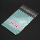50 in 1 Pouch Point Blue Bowtie Bag for Candy Sweet Cookie