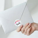 500pcs Floral Thank You Label Stickers Wedding Party Crafts DIY Gift PackagSEAU