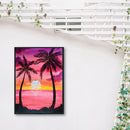 5D DIY Full Drill Diamond Painting Sunset Cross Stitch Embroidery Craft