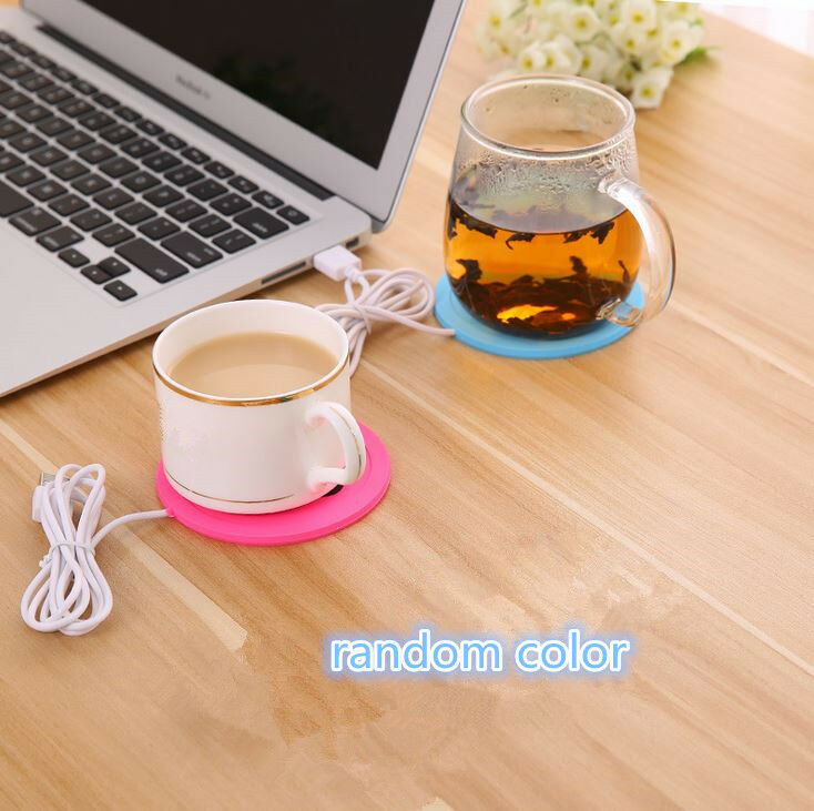 5V USB Silicone Heat Warmer Heater Tea Coffee Mug Hot Drinks Beverage Cup 3C