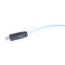 LED charger luminescent visible flow smart charger sync cable for android pho JR