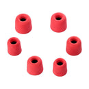 6 Pairs Comfort Replacement Memory Foam Earpad Tips & Silicone Earbuds Tips