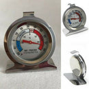1Pcs Stainless Steel Metal Temperature Refrigerator Freezer Dial Thermometer
