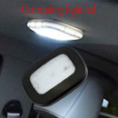 1Pc Auto Car Dome Lamp USB Charging Roof Led Ceiling Reading Light Ice Blue