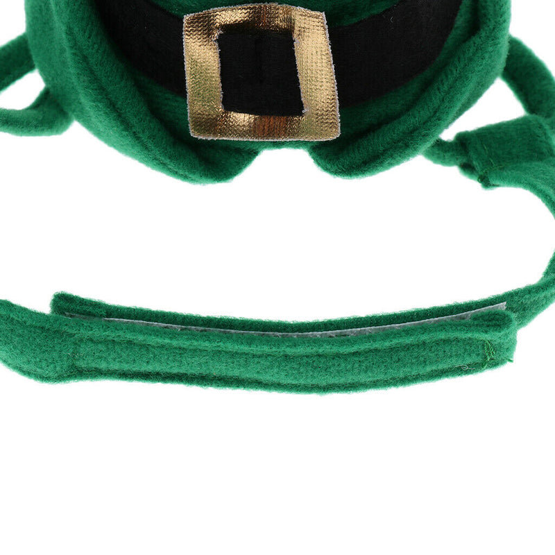Polyester Dog Cat Christmas Party Hat Pet Grooming Accessories Green