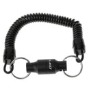 Fly Fishing Grabber Magnetic Buckle with Rope Landing Net Connector Clip Holder