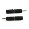 2pcs 2.5mm to 3.5mm Stereo Earphone Audio Adapter Connector for Cable #gib