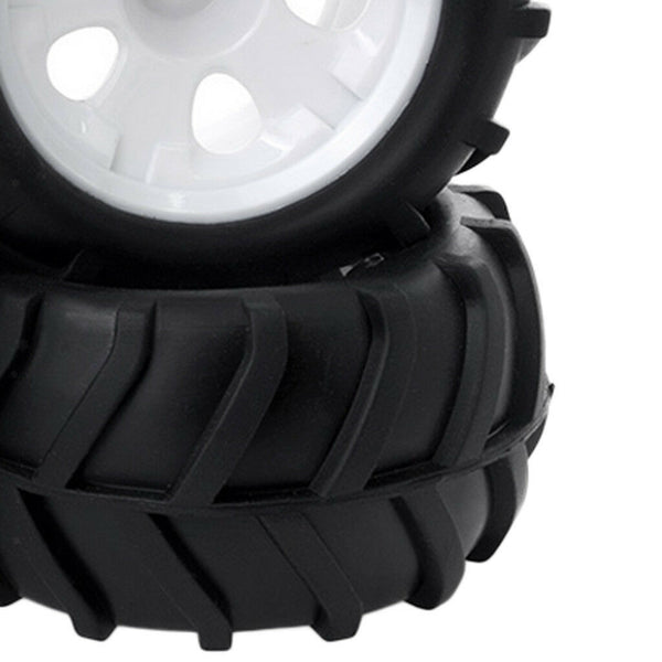 4x 85mm Rubber Tire Tyre for HSP HPI ZD Racing WPL FS Wltoys RC Rock Crawler