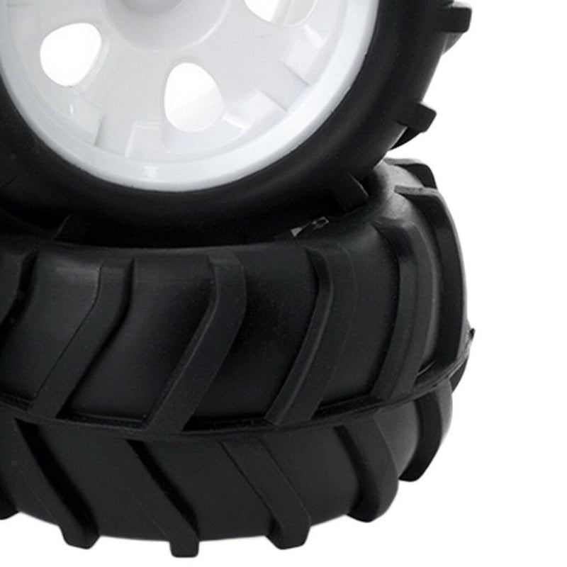 4x 85mm Rubber Tire Tyre for HSP HPI ZD Racing WPL FS Wltoys RC Rock Crawler