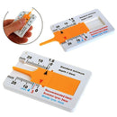 Universal Car Tire Tread Depth Gauge Caliper Car Motor Tyre .Wheel Measure F5T7