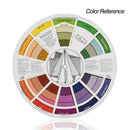 1pcs 14cm-Portable Color Wheel Mixing Guide For Tattoo Paint Supply Makeup U0W9