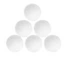 10Pcs Golf Balls Outdoor Sports White Pu Foam Golf Ball Indoor Outdoor Prac