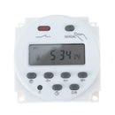 Digital LCD Display Power Timer Weekly Programmable Time Relay Switch(12V)