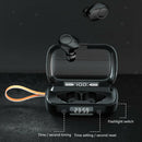 Bluetooth Headset Built in Mic Binaural Call in-Ear Buds Waterproof & Flashlight