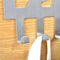 Stainless Steel Over Door Hanger 8 Hooks for Clothes Coat Hats Holder Ra YVC