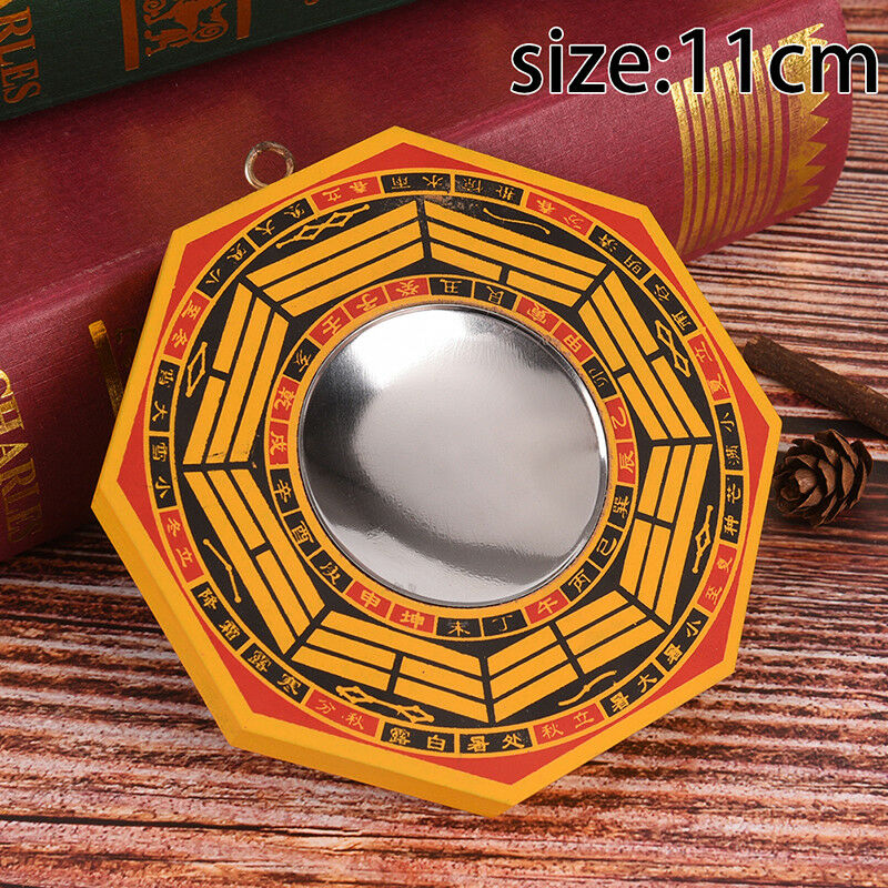 4" Inch Chinese Dent Convex Bagua Mirror Blessing House Protection Feng Shui ME