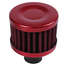 12mm Oil Crankcase Valve Breather Air Filter Fuchsia H1H4