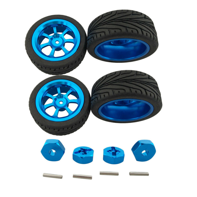 Tires Wheels &Hex Nut for 1/18 Wltoys A959 A969 A949 A979 K929