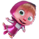 77*47cm Masha styling Balloon lovely Girl Aluminum Balloon Birthday Party Decor