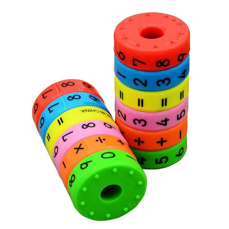 Children's Digital Toys Educational Magnetic Magic Arithmetic DIY Axis Learner