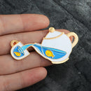 Cute Enamel Piercing Brooch Pins Shirt Collar Pin Breastpin Women Jewelry Gift3C