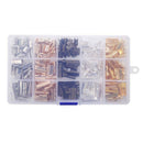 1 Boxed Piece Ribbon Clasps Clamps Fasteners End for Jewelry Making