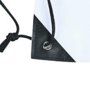 Outdoor Sports Waterproof Drawstring Backpacks Storage Knapsack (White)