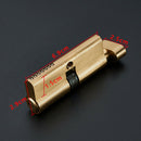 69mm Pure Copper Key Cylinder Door Lock Barrel High Security Anti Snap Lock
