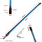 Steel Two Way Two Course Guitar Truss Rod 460Mm&Wrench for Guitar Accessori
