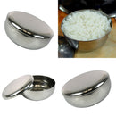 4Pcs Traditional Korean Style Rice Steaming Bowl W/ Lid Noodles For Kid's