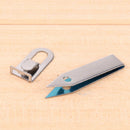Mini Stainless Steel Forceps Outdoor Travel Survival Tool Key Ring Tweezers