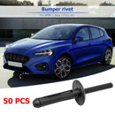 50pcs Auto Bumper Fender Fastener Rivets Plastic Car Interior Fixing Clips