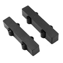 Durable 2pcs Sealed 5 Strings Electric Bass Pickup Set Black