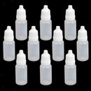 10pcs 10ml Empty Squeezable Eye Liquid Dropper Bottles Applicator Containers