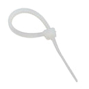 1000 pcs envelope white plastic cable tie 80 mm x 1.8 mm fasten it