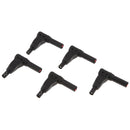 Pack of 10 4mm Banana Plug Right Angle Connector Welding Connecting for