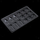 7Pcs Round Pointed Tip Nylon Hair Brush Set with 3 Pieces Paint Tray Palette