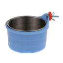 2x Bird Cage Accessories - Birds Feeder - Parrots Parakeet Budgies Feeding Cups